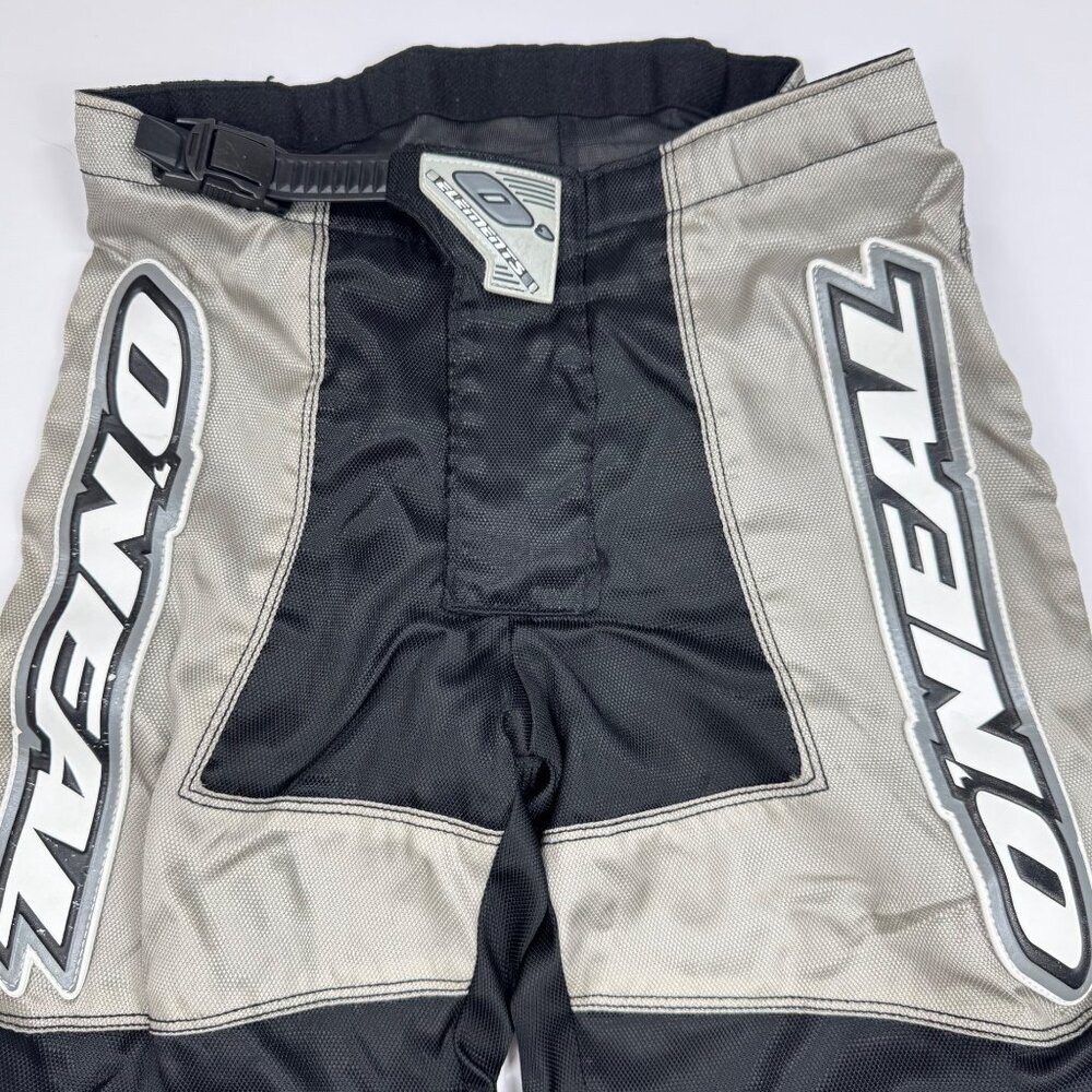 O’Neal Racing Elements Kids Kevlar Motocross Pants 8T/10T Black Gray - Picture 3 of 10